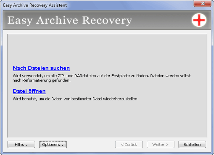 rar archive reparieren